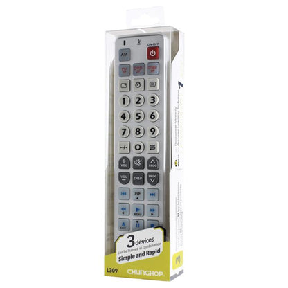 CHUNGHOP L309 Infrared Learning Universal TV Remote Control - PC by CHUNGHOP | Online Shopping UK | buy2fix