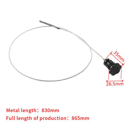 Car Engine Oil Level Oil Measuring Rod for Dodge Charger 2006-2012 A-22301-2(Black+Silver) - Inspection Tools by buy2fix | Online Shopping UK | buy2fix