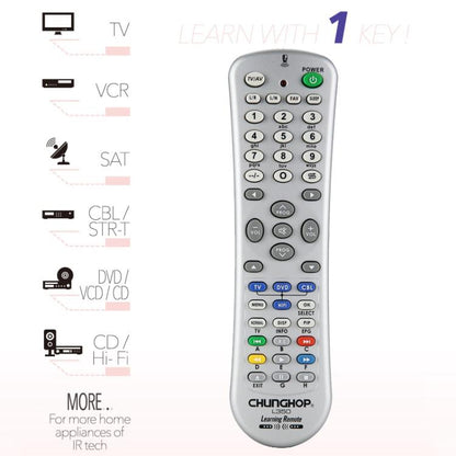 CHUNGHOP L350 Infrared Learning Universal TV Remote Control - TV by CHUNGHOP | Online Shopping UK | buy2fix