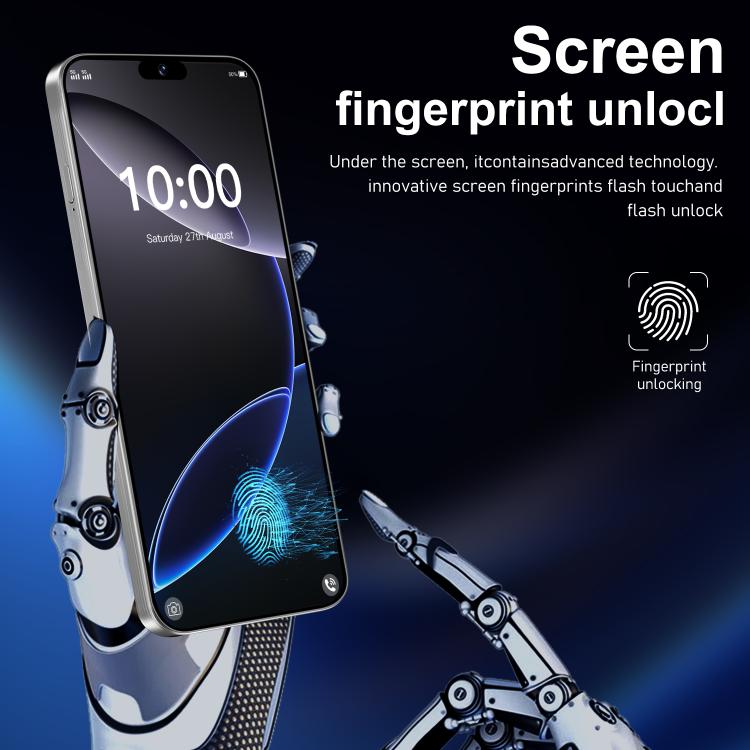 I16 Pro Max / ZPT93, 2GB+16GB, 6.26 inch Android 8.1 MTK6737 Quad Core, Network: 4G, Dual SIM, Plug:EU Plug(White) -  by buy2fix | Online Shopping UK | buy2fix