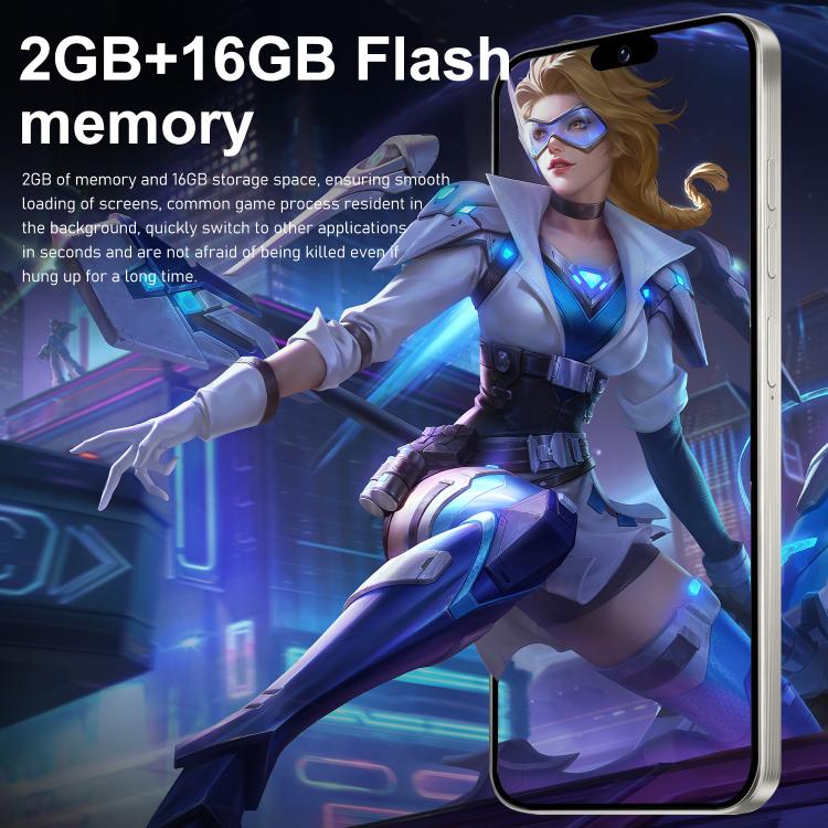 I16 Pro Max / ZPT93, 2GB+16GB, 6.26 inch Android 8.1 MTK6737 Quad Core, Network: 4G, Dual SIM, Plug:AU Plug(Black) -  by buy2fix | Online Shopping UK | buy2fix