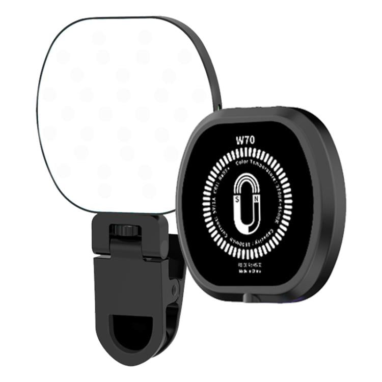 W70 Multifunctional Portable Magnetic Fill Light, Style:Three-Colors Light - Selfie Light by buy2fix | Online Shopping UK | buy2fix