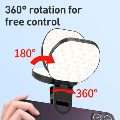 W70 Multifunctional Portable Magnetic Fill Light, Style:Three-Colors Light - Selfie Light by buy2fix | Online Shopping UK | buy2fix