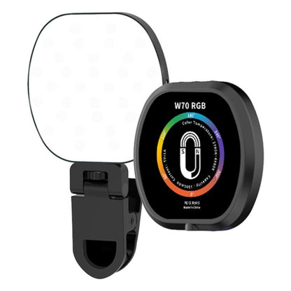 W70 Multifunctional Portable Magnetic Fill Light, Style:RGB Light - Selfie Light by buy2fix | Online Shopping UK | buy2fix