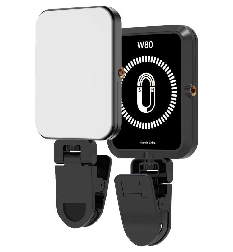 W80 Multifunctional Portable Magnetic Fill Light, Style:Three-Colors Light - Selfie Light by buy2fix | Online Shopping UK | buy2fix