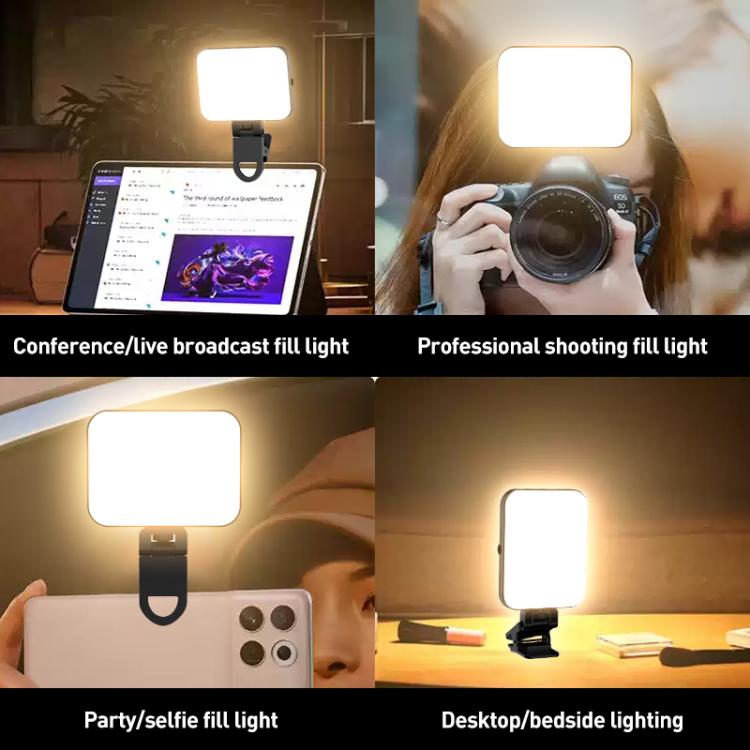 W80 Multifunctional Portable Magnetic Fill Light, Style:Three-Colors Light - Selfie Light by buy2fix | Online Shopping UK | buy2fix