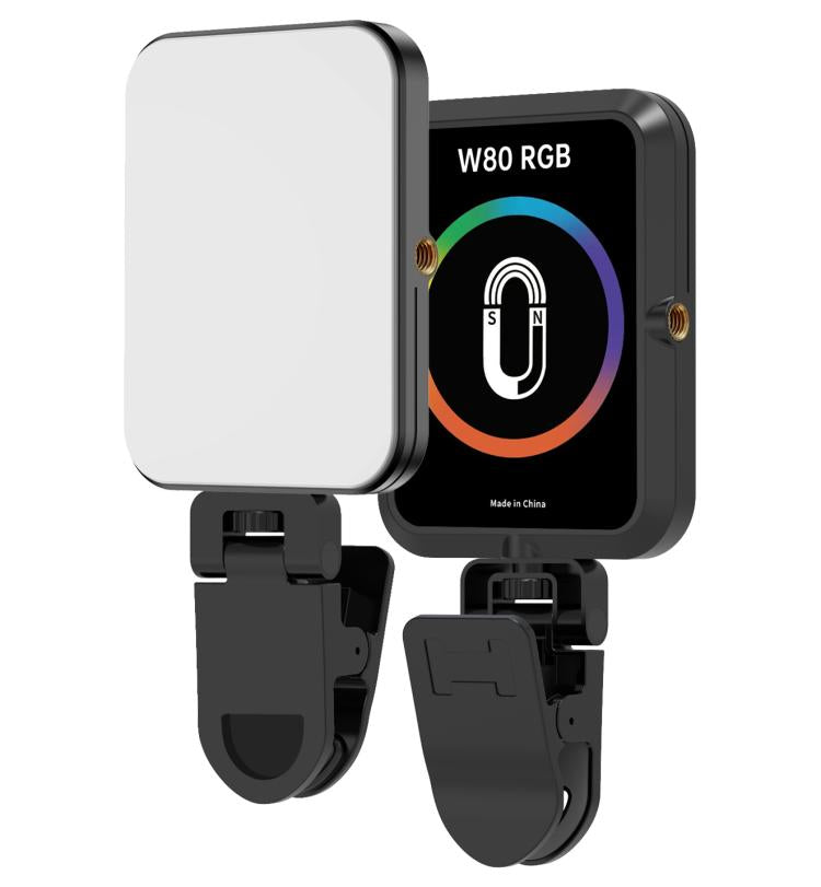 W80 Multifunctional Portable Magnetic Fill Light, Style:RGB Light - Selfie Light by buy2fix | Online Shopping UK | buy2fix