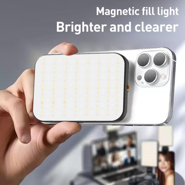 W80 Multifunctional Portable Magnetic Fill Light, Style:RGB Light - Selfie Light by buy2fix | Online Shopping UK | buy2fix