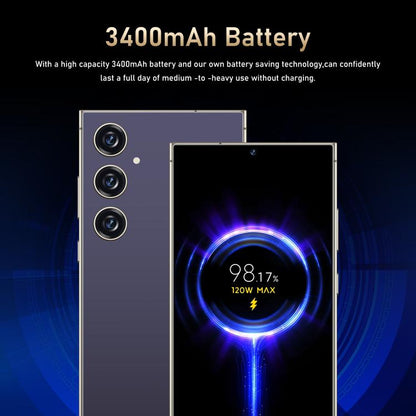 C24 Pro / S3-3, 3GB+64GB, 6.56 inch Android 10 MTK6739 Quad Core, Network: 4G, Dual SIM, Plug:US Plug(Purple) -  by buy2fix | Online Shopping UK | buy2fix