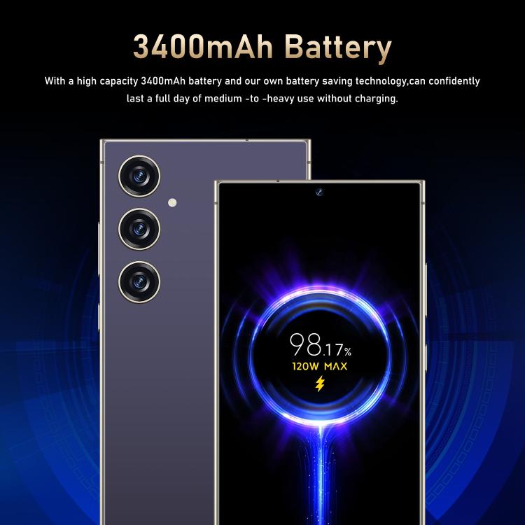 C24 Pro / S3-3, 3GB+64GB, 6.56 inch Android 10 MTK6739 Quad Core, Network: 4G, Dual SIM, Plug:UK Plug(Purple) -  by buy2fix | Online Shopping UK | buy2fix