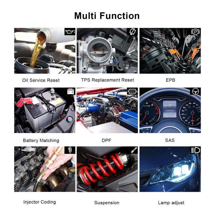 KONNWEI KW470 2.8 inch Color Screen Car OBD2 Fault Diagnostic Scan Tool for Ford(Black Green) - Code Readers & Scan Tools by KONNWEI | Online Shopping UK | buy2fix