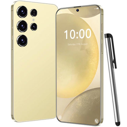 S24 Ultra / ZKU213, 2GB+16GB, 6.56 inch Android 8.1 MTK6580A Quad Core, Network: 3G, Dual SIM, Plug:UK Plug(Yellow) -  by buy2fix | Online Shopping UK | buy2fix