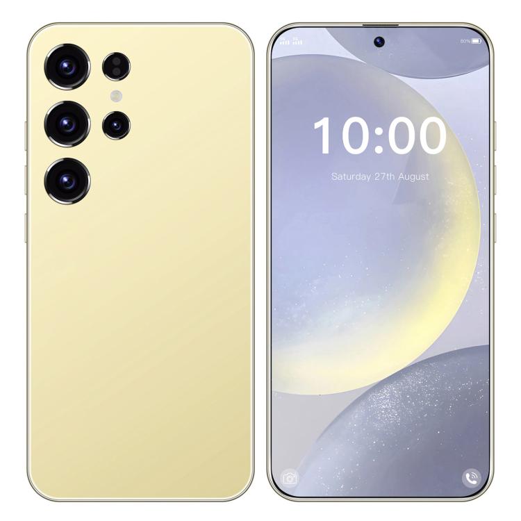 S24 Ultra / ZKU213, 2GB+16GB, 6.56 inch Android 8.1 MTK6580A Quad Core, Network: 3G, Dual SIM, Plug:AU Plug(Yellow) -  by buy2fix | Online Shopping UK | buy2fix