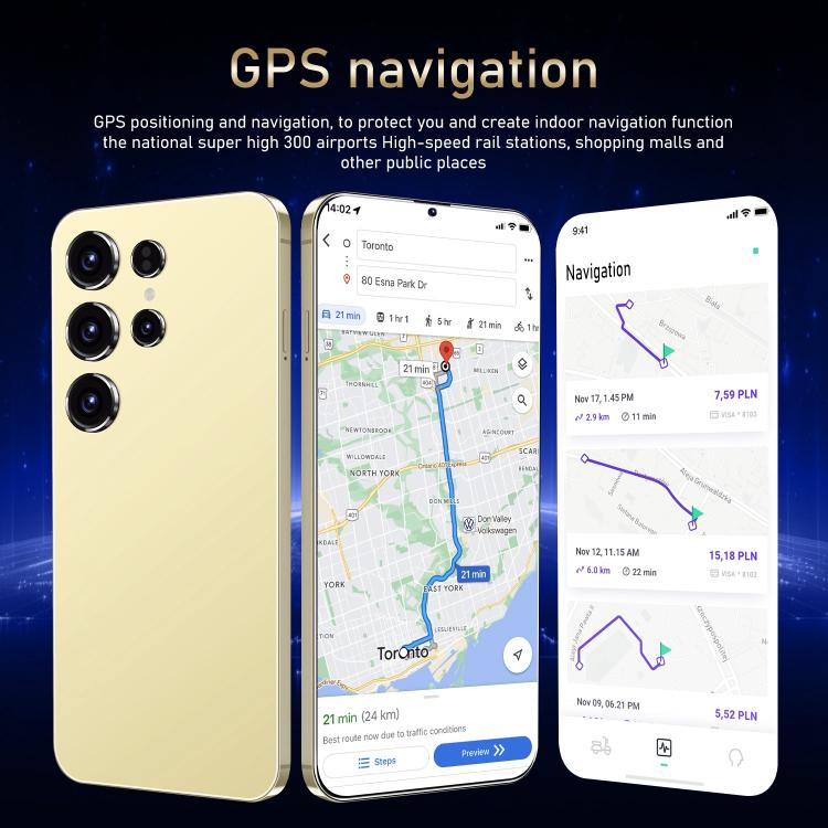 S24 Ultra / ZKU213, 2GB+16GB, 6.56 inch Android 8.1 MTK6580A Quad Core, Network: 3G, Dual SIM, Plug:EU Plug(White) -  by buy2fix | Online Shopping UK | buy2fix