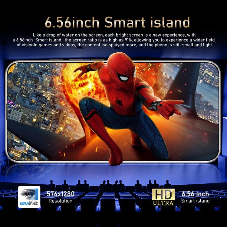 S24 Ultra / ZKU213, 2GB+16GB, 6.56 inch Android 8.1 MTK6580A Quad Core, Network: 3G, Dual SIM, Plug:EU Plug(White) -  by buy2fix | Online Shopping UK | buy2fix