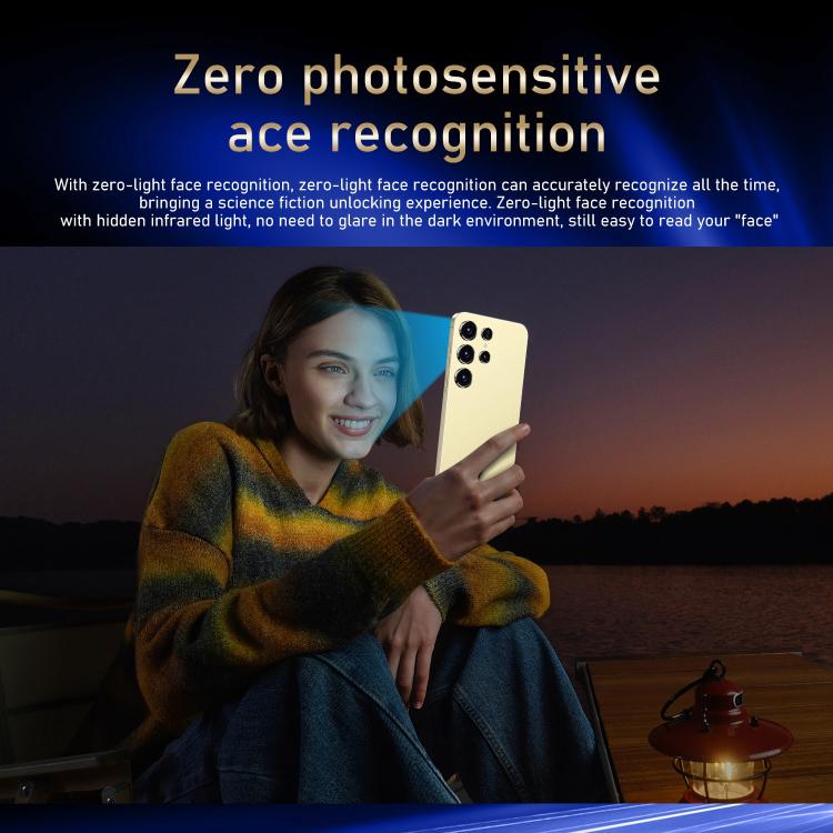 S24 Ultra / ZKU213, 2GB+16GB, 6.56 inch Android 8.1 MTK6580A Quad Core, Network: 3G, Dual SIM, Plug:EU Plug(Black) -  by buy2fix | Online Shopping UK | buy2fix