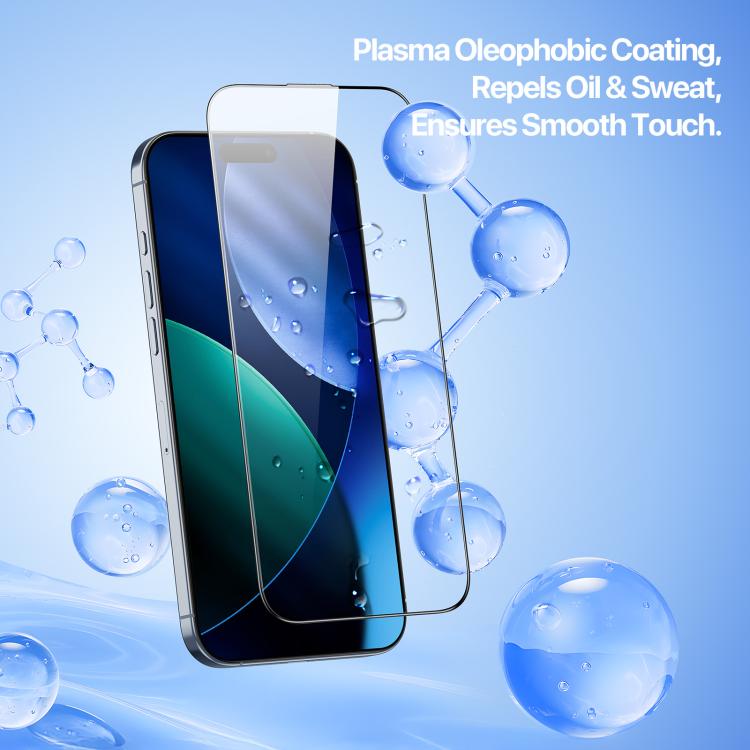 For iPhone 17 DUX DUCIS Roga Series 2.5D HD Fully Transparent Tempered Screen Protector with Dust Removal Quick-Attach Box - iPhone 17 Tempered Glass by DUX DUCIS | Online Shopping UK | buy2fix