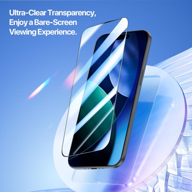 For iPhone 17 Air DUX DUCIS Roga Series 2.5D HD Fully Transparent Tempered Screen Protector with Dust Removal Quick-Attach Box - iPhone 17 Air Tempered Glass by DUX DUCIS | Online Shopping UK | buy2fix