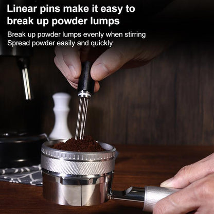 Triangular Mini Coffee Powder Needle(Black) - Coffee Machine Parts by buy2fix | Online Shopping UK | buy2fix