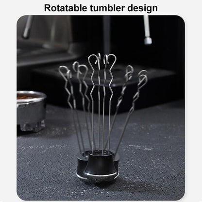 Stainless Steel Tumbler Coffee Loose Powder Needle(Black) - Coffee Machine Parts by buy2fix | Online Shopping UK | buy2fix