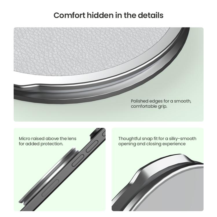 NILLKIN Dual Magnetic Grip Holder(Grey) - Ring Holder by NILLKIN | Online Shopping UK | buy2fix