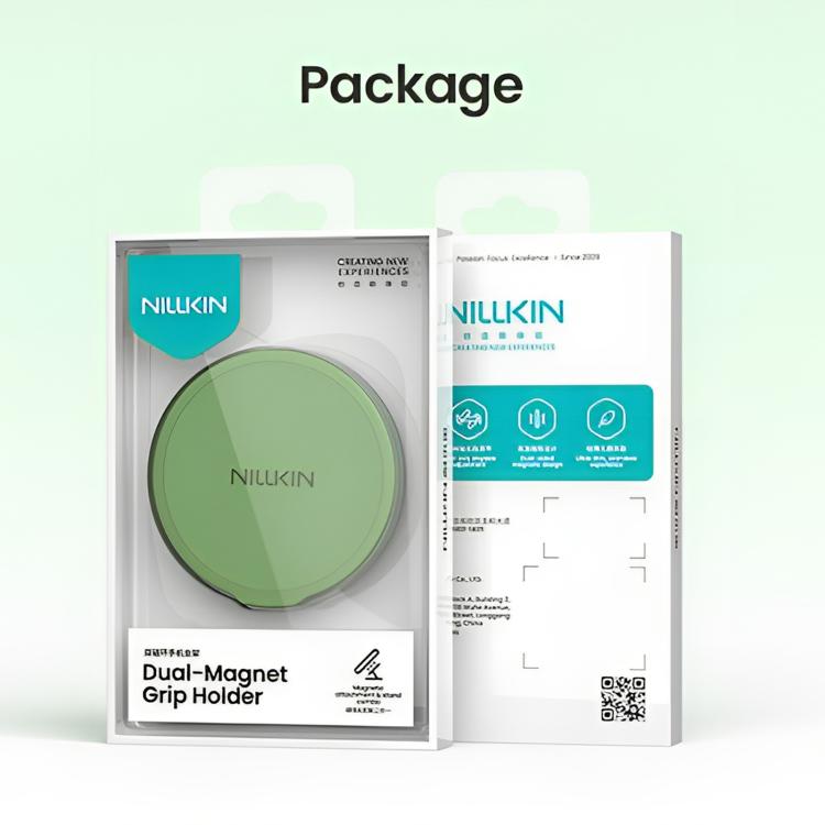 NILLKIN Dual Magnetic Grip Holder(Light Brown) - Ring Holder by NILLKIN | Online Shopping UK | buy2fix