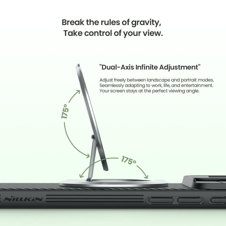 NILLKIN Dual Magnetic Grip Holder(Black) - Ring Holder by NILLKIN | Online Shopping UK | buy2fix
