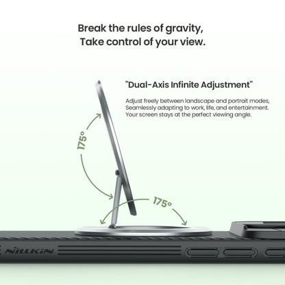 NILLKIN Dual Magnetic Grip Holder(Light Brown) - Ring Holder by NILLKIN | Online Shopping UK | buy2fix