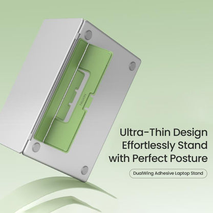 NILLKIN DualWing Adhesive Laptop Stand(Khaki) - Laptop Stand by NILLKIN | Online Shopping UK | buy2fix