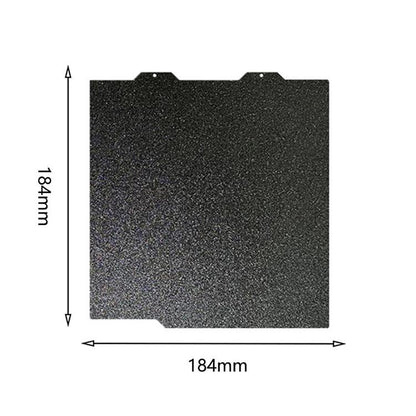 3D Printing Build Plate 184mm For Bambu Lab A1 mini Printer, Style:Black / Double-Textured PEI - Parts by buy2fix | Online Shopping UK | buy2fix