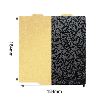 3D Printing Build Plate 184mm For Bambu Lab A1 mini Printer, Style:PEI Coating + PEO Film - Parts by buy2fix | Online Shopping UK | buy2fix