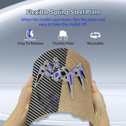 3D Printing Build Plate 184mm For Bambu Lab A1 mini Printer, Style:PEI Coating + PET Film - Parts by buy2fix | Online Shopping UK | buy2fix