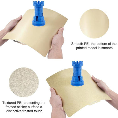 3D Printing Build Plate 184mm For Bambu Lab A1 mini Printer, Style:PEI Coating + PEI Film - Parts by buy2fix | Online Shopping UK | buy2fix