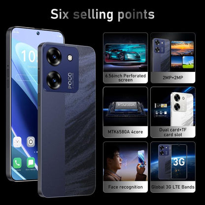 M7 Pro / ZKU289, 2GB+16GB, 6.56 inch Android 8.1 MTK6580A Quad Core, Network: 3G, Dual SIM, Plug:UK Plug(Black) -  by buy2fix | Online Shopping UK | buy2fix