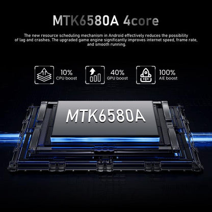 M7 Pro / ZKU289, 2GB+16GB, 6.56 inch Android 8.1 MTK6580A Quad Core, Network: 3G, Dual SIM, Plug:AU Plug(Black) -  by buy2fix | Online Shopping UK | buy2fix