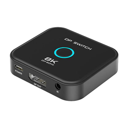 FJGEAR FJ-8K201DP 8K 60Hz DP One-way Switch(EU Plug) - Switch by buy2fix | Online Shopping UK | buy2fix