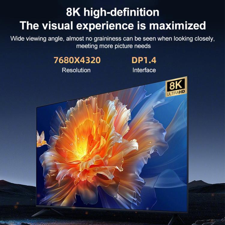 FJGEAR FJ-8K201DP 8K 60Hz DP One-way Switch(UK Plug) - Switch by buy2fix | Online Shopping UK | buy2fix