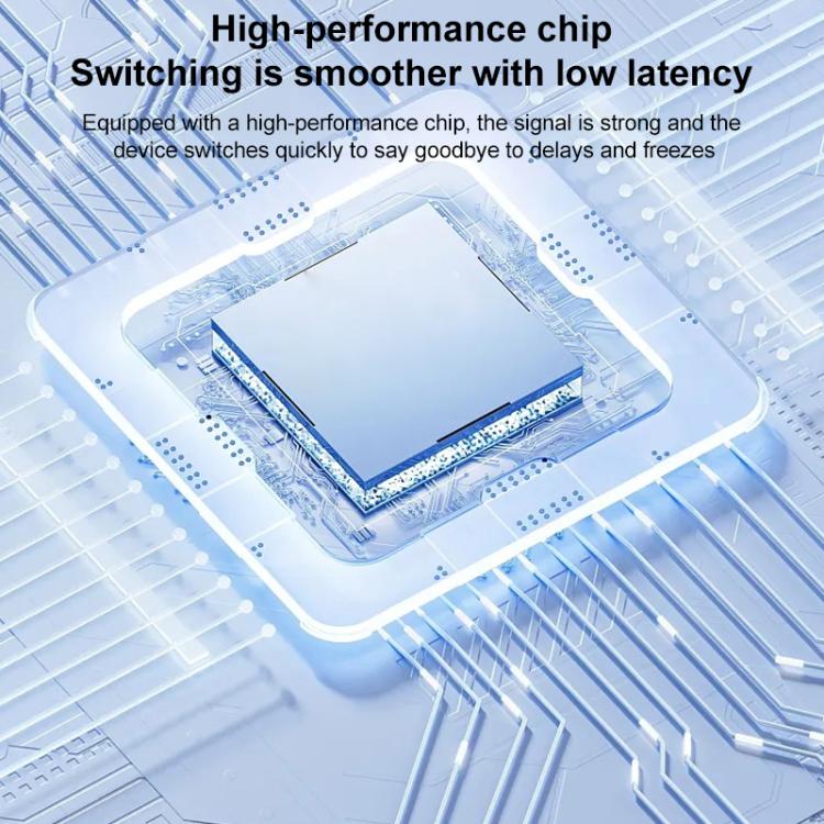 FJGEAR FJ-8K201DP 8K 60Hz DP One-way Switch(UK Plug) - Switch by buy2fix | Online Shopping UK | buy2fix