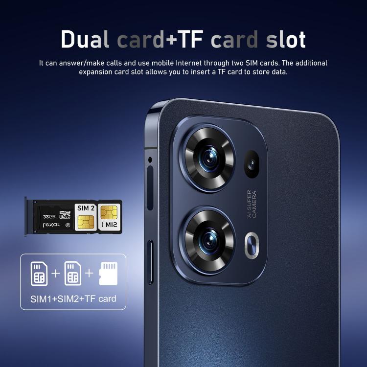 Reno13 Pro / ZKU290, 2GB+16GB, 6.56 inch Android 8.1 MTK6580A Quad Core, Network: 3G, Dual SIM, Plug:EU Plug(Black) -  by buy2fix | Online Shopping UK | buy2fix