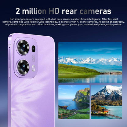 Reno13 Pro / ZKU290, 2GB+16GB, 6.56 inch Android 8.1 MTK6580A Quad Core, Network: 3G, Dual SIM, Plug:AU Plug(Purple) -  by buy2fix | Online Shopping UK | buy2fix