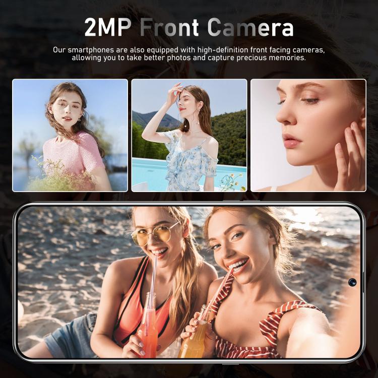 Note 14 / ZKU291, 2GB+16GB, 6.56 inch Android 8.1 MTK6580A Quad Core, Network: 3G, Dual SIM, Plug:EU Plug(White) -  by buy2fix | Online Shopping UK | buy2fix