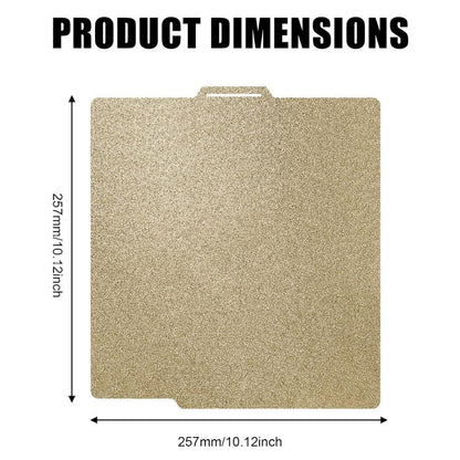 3D Printing Build Plate 257mm For Bambu Lab A1 Printer Platform, Style:PEI Double-sided Coating - Parts by buy2fix | Online Shopping UK | buy2fix