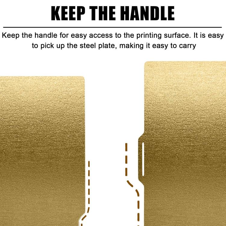 3D Printing Build Plate 257mm For Bambu Lab A1 Printer Platform, Style:PEI Coating + PEY Film - Parts by buy2fix | Online Shopping UK | buy2fix