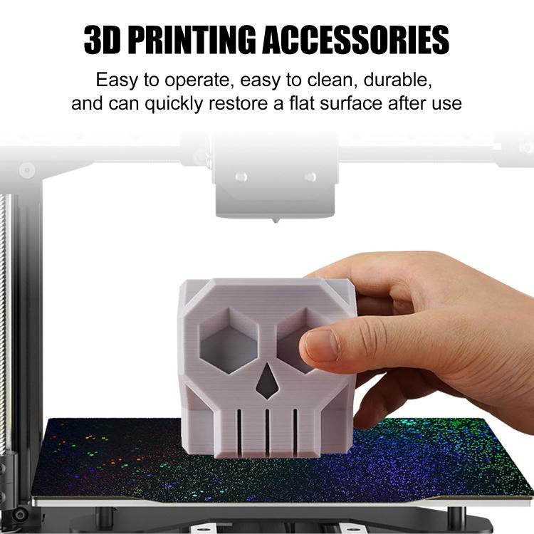 3D Printing Build Plate 257mm For Bambu Lab A1 Printer Platform, Style:PEI Coating + PEY Film - Parts by buy2fix | Online Shopping UK | buy2fix