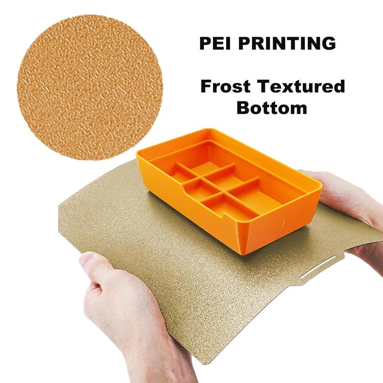 3D Printing Build Plate 257mm For Bambu Lab A1 Printer Platform, Style:PEI Coating + PET Film - Parts by buy2fix | Online Shopping UK | buy2fix