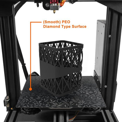 3D Printing Build Plate 257mm For Bambu Lab A1 Printer Platform, Style:PEI Coating + PEO Diamond Film - Parts by buy2fix | Online Shopping UK | buy2fix