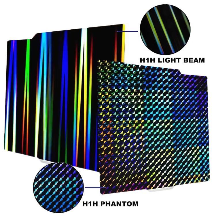 3D Printing Build Plate 257mm For Bambu Lab A1 Printer Platform, Style:Phantom Film + Beam Film - Parts by buy2fix | Online Shopping UK | buy2fix