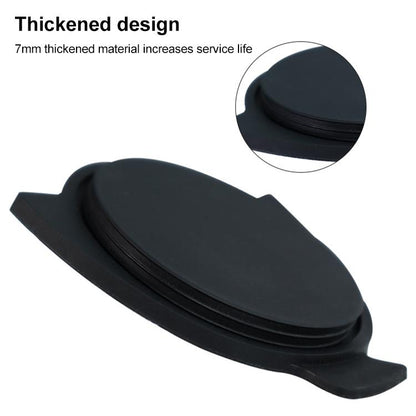 Coffee Machine Handle Dosing Cup Mug Coffee Powder Feeder with Silicone Cover For Breville 8 Series(Black) - Coffee Machine Parts by buy2fix | Online Shopping UK | buy2fix