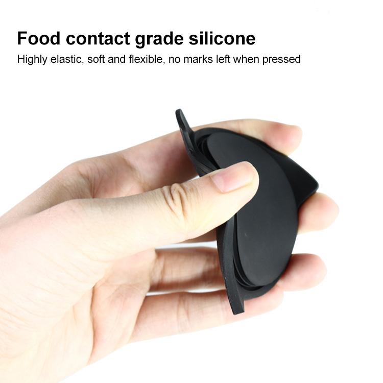 Silicone Cover For Breville 8 Series Coffee Machine Powder Feeder(Black) - Coffee Machine Parts by buy2fix | Online Shopping UK | buy2fix