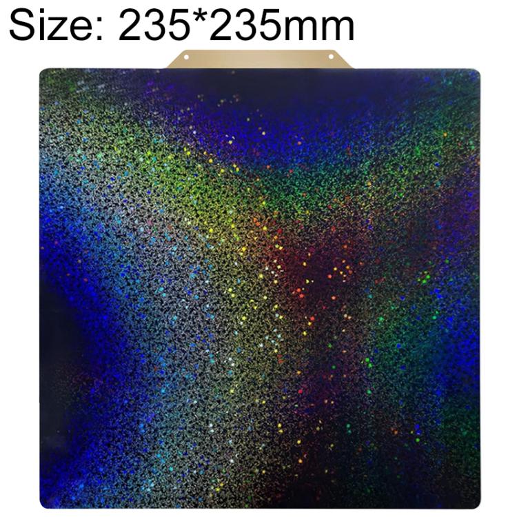 PEI Coating Smooth Starry PET Film Double-Sided 3D Printing Build Plate, Size:235x235mm - Parts by buy2fix | Online Shopping UK | buy2fix